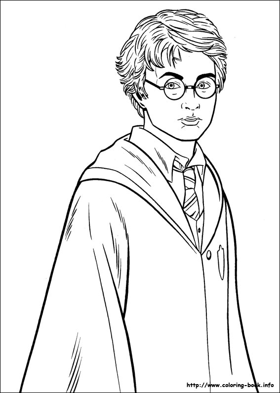 Harry Potter coloring picture